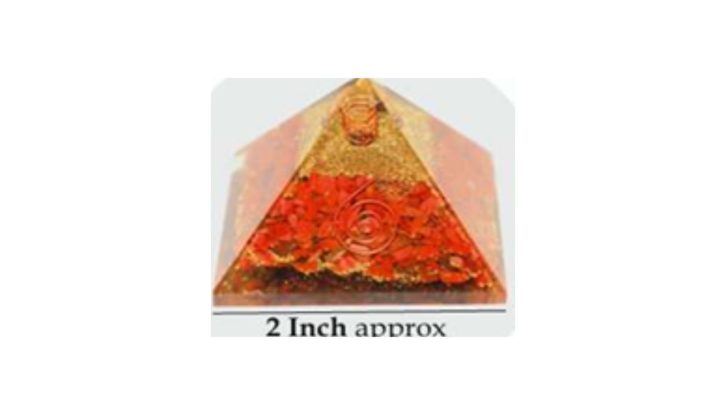 Red Jasper Pyramid