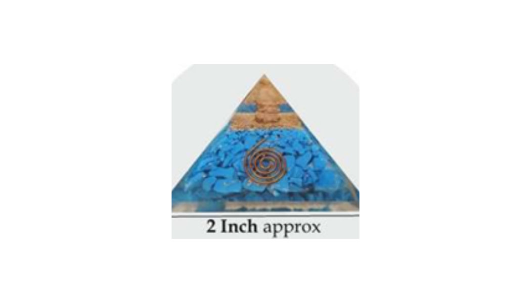 Turquoise Firoza Pyramid