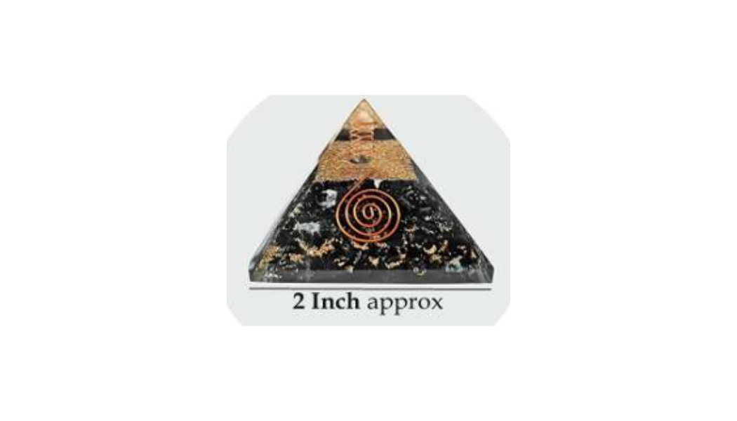 Black Tourmaline Pyramid
