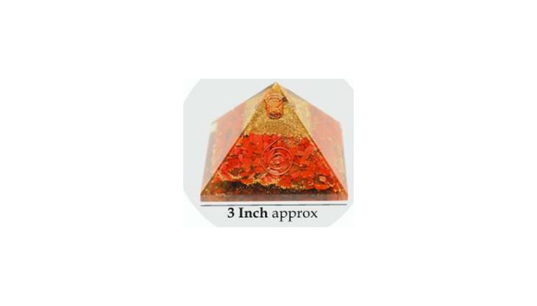 Red Jasper Pyramid (3 inch)